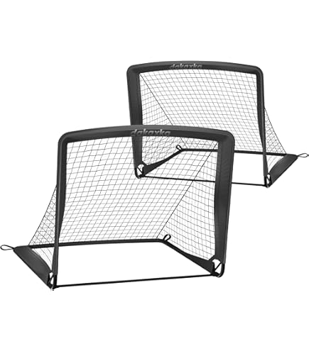 Amazon | PUGG 6フィート ポータブルサッカーゴールセット - 6個パック