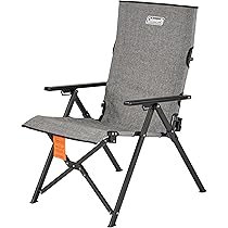 コールマン　Coleman 折りたたみ アルミ チェア　アウトドア　テーブル サイドテーブル付デッキチェア(オリーブ)の通販｜キャンプ用品の