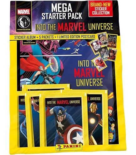 Marvel Deadpool Sticker Collection – Kit de démarrage