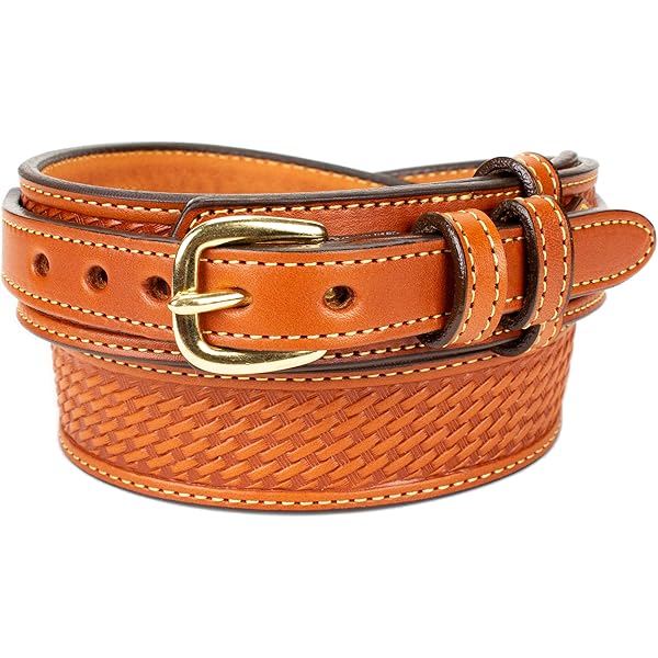 BIANCHI ビアンキ 皮ベルト B4 Ranger Belt BIANCHI B4 Ranger Belt / Basket Finish | WILLY−PEET