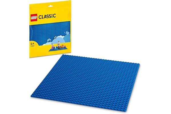 レゴ(LEGO) クラシック 基礎板 (ブルー) おもちゃ 玩具 誕生日 プレゼント ブロック 知育 男の子 女の子 子供 4歳 5歳 6歳 ごっこ遊び おままごと 街づくり 11025