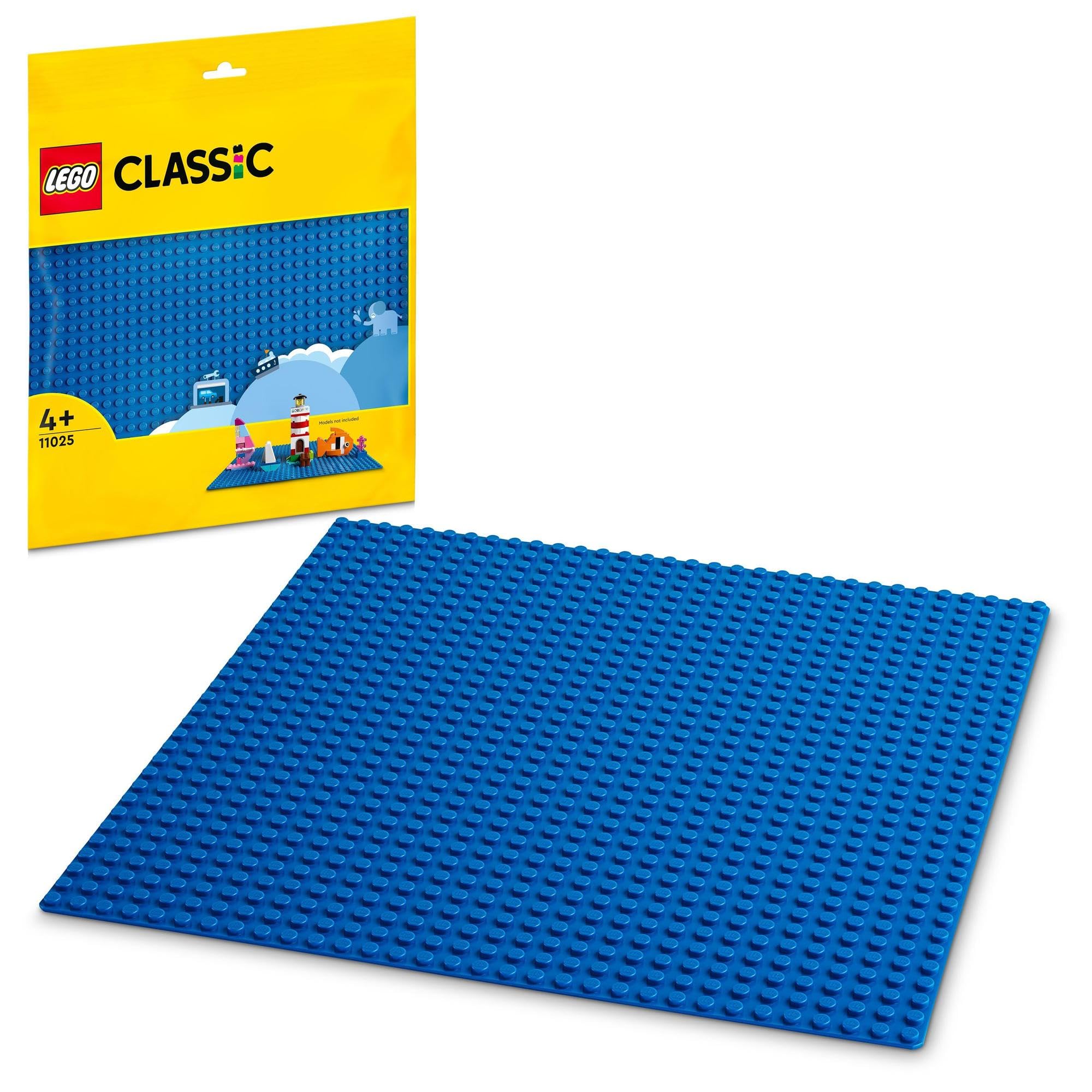 レゴ(LEGO) クラシック 基礎板 (ブルー) 11025 おもちゃ 男の子 女の子 | 玩具 誕生日 プレゼント ブロック 知育 4歳 5歳 6歳 ごっこ遊び おままごと 子供 1ピース