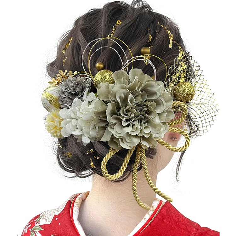 Amazon.co.jp: [LALALA beauty flowers] 成人式・卒業式にぴったりの