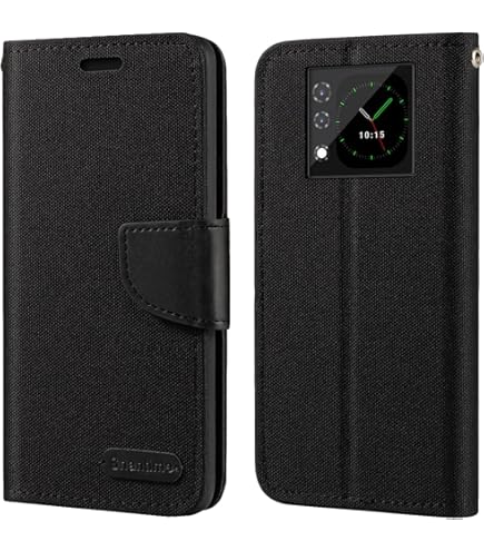 Amazon.co.jp: Shantime 窓付きレザー手帳型ケース Unihertz Titan 2