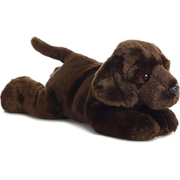 chocolate lab stuffed animal