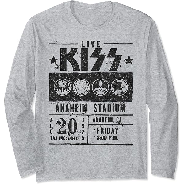 Amazon | KISS - マスクなし Tシャツ | Tシャツ・カットソー 通販