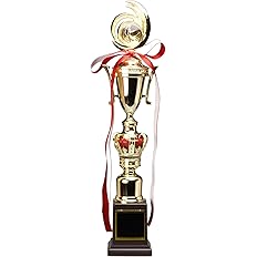 Amazon Asaco アサコ トロフィー トルネード 女神 T3901f 金 47cm Asaco アサコ トロフィー メダル