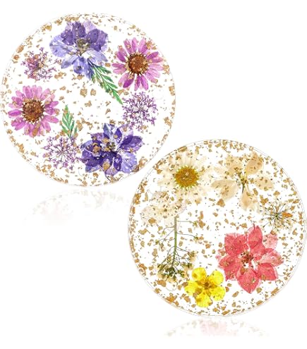 Crochet Cherry Blossom Coasters Sakura Flower Coaster Crochet Flower