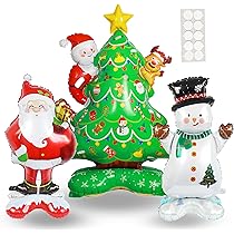 Amazon | クリスマス バルーン クリスマス 飾り バルーン 大型 サンタ