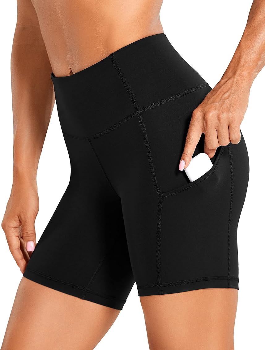 CRZ YOGA Women's Sport Shorts High 