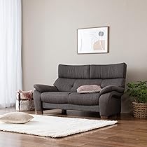 Amazon.co.jp : 【カリモク正規品】ハイバック ソファー 平織布張 2人 ...