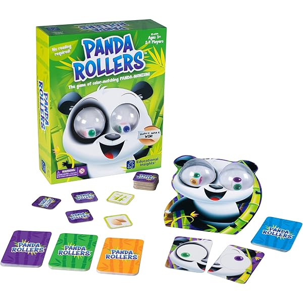 Educational Insights Panda Rollers Game 