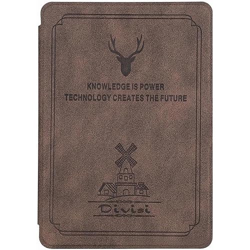 Flyorigin Case for Kobo Clara Colour/BW / 2E Smart Cover with Auto Wake/Sleep 6 inch Hand Strap Cover/Clara Case