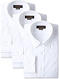 (スティングロード)STINGROAD(スティングロード) 形態安定加工ノーアイロン綿高率白長袖ボタンダウンドレスシャツ3枚セット