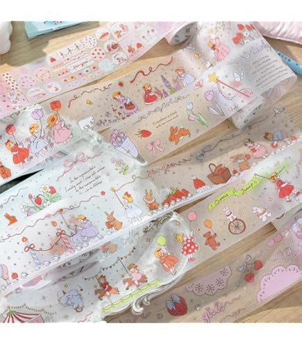 Amazon.co.jp: 海外マスキングテープ PET マステ 薔薇 トランプ 10m