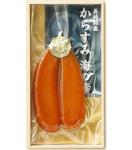Amazon.co.jp: 【 小野原本店 】 長崎 名物 本からすみ (中) × 2個
