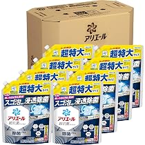 Amazon | アリエール 洗濯洗剤 液体 除菌プラス 詰め替え 815g×8袋