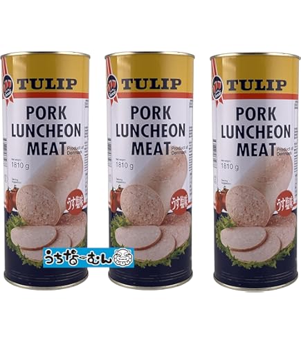 Amazon.co.jp: チューリップ ポークランチョンミート(うす塩味)1810g