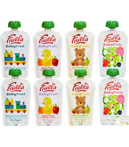 Amazon.co.jp: ベビービオ 有機ベビースムージー 6か月頃から 90g 全9