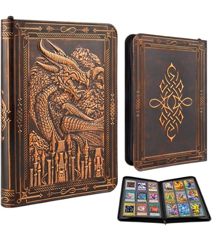 その他 L GEAR SOLID Trading Card #27 GOLDEN Trading Card Binder - 9 Pocket Album w Zipper - 360 Side Loading