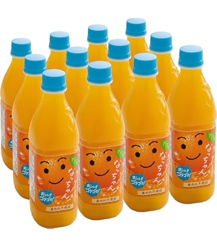 Amazon.co.jp: なっちゃん オレンジ 425ml 48本 (2ケース) サントリー