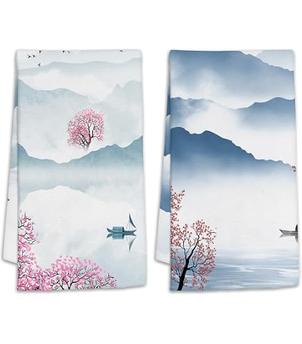 HAMAMONYO Mame Shiba Inu In Osaka Mint Bureau Cherry Blossom Nassen Tenugui Hand Towel : Buy Online At Best Price In KSA - Souq Is Now