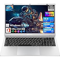 Amazon.co.jp: 【ノートパソコン 16GBメモリ+256GB SSD Intel