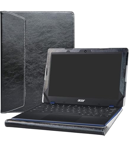 Acer Chromebook　spin 511 ブラック　PCケース付き Acer Chromebook Spin 511 (Celeron N4500/4GB/32GB eMMC/光学ドライブ