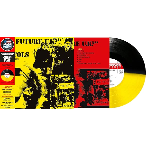 SEX PISTOLS - Anarchy In The U.K.: Uk & Us Singles (7 Inch