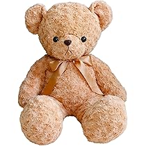 クマ　ぬいぐるみ　リボン Amazon.co.jp: Shinki くま ふわふわ やわらか 大きい