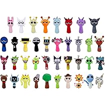 スプランキー　ビッグぬいぐるみ　8体セット 楽天市場】8点セット スプランキー ぬいぐるみ 25CM Sprunki