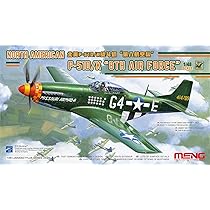Amazon | モンモデル 1/48 アメリカ空軍 ノースアメリカン P-51D