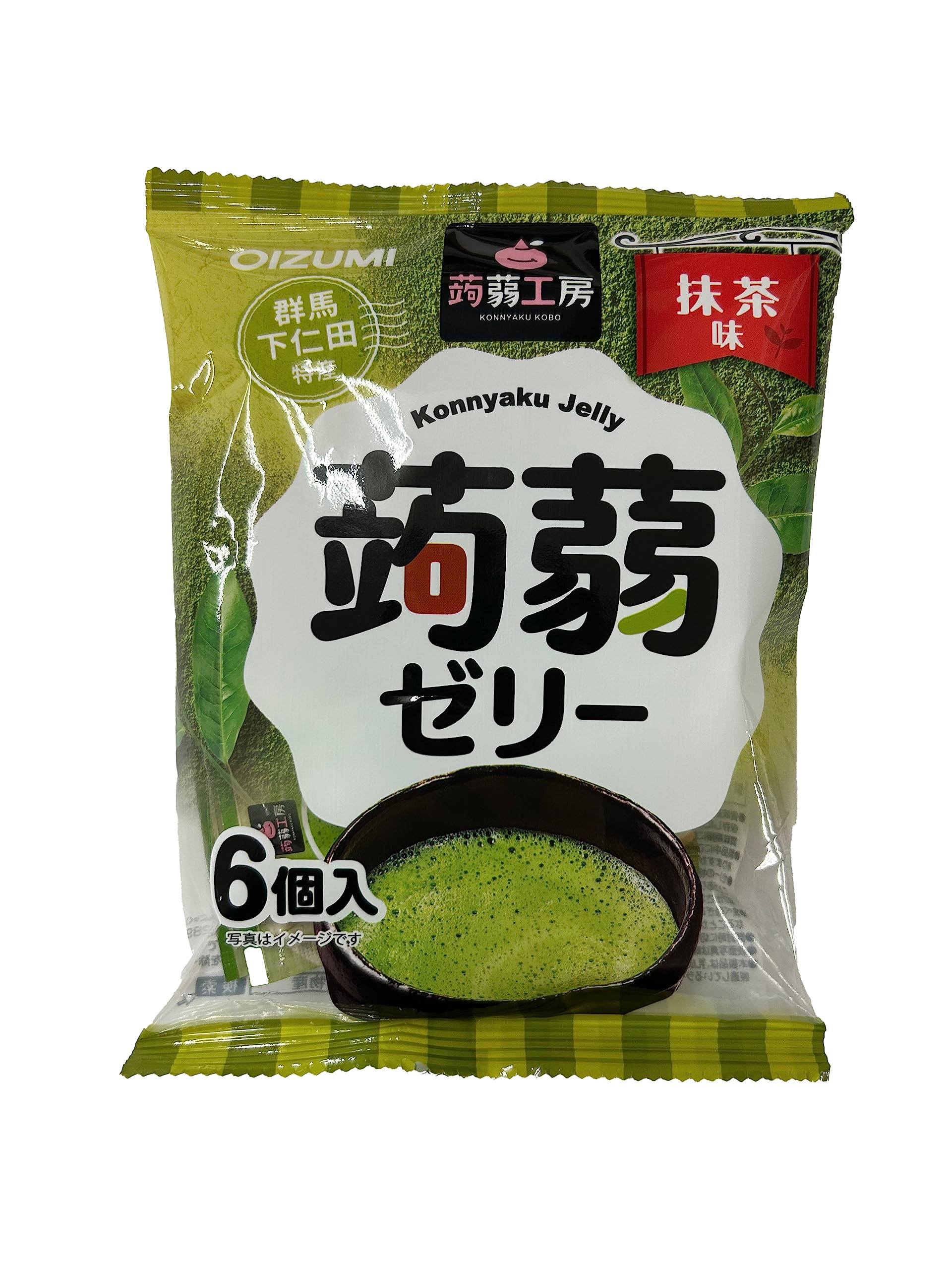 【47%OFF】【691円】 下仁田物産 蒟蒻工房 蒟蒻ゼリー 抹茶味 6個×8袋