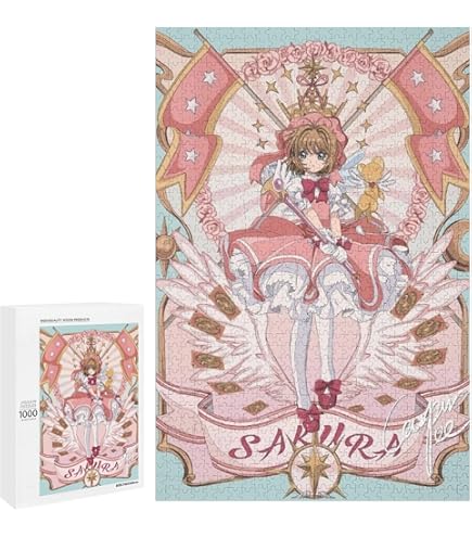 カードキャプターさくら　ジグソーパズルセット カードキャプターさくら ジグゾーパズル 1000ピース 71HL4FQFT5L