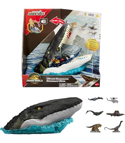 ジュラシックワールド✾海の覇者！モササウルス✾フィギュア✾巨大✾恐竜 Amazon.co.jp: マテル(MATTEL) ジュラシックワールド(JURASSIC
