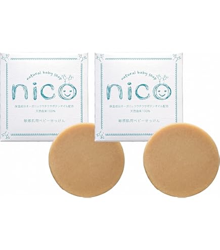 yoshino　nico石鹸　4個セット TUMAKOU nico石鹸 無添加ボディソープ 保湿20g