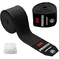 PROIRON ボクシング バンテージ キックボクシング バンテージ 練習 洗濯ネット付き 4.5m 2.5m マジックテープ式 2サイズ 3色選択可能 2個1セット