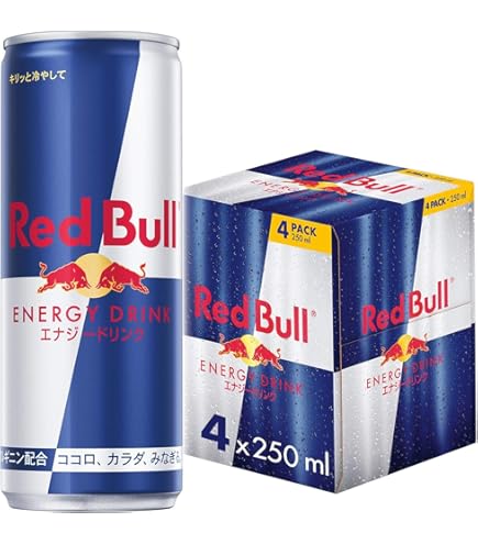 Amazon.co.jp: レッドブル エナジードリンク シュガーフリー 250mlx4本