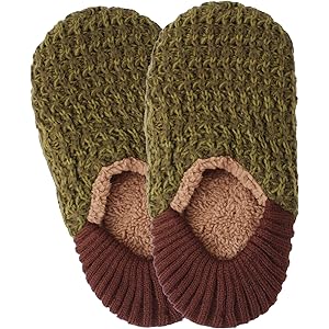 [PIENILO] ルームシューズ メンズ 冬 スリッパ 洗える かかと付き 室内 25-27cm