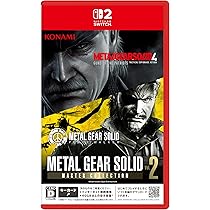 Amazon.co.jp: METAL GEAR SOLID : MASTER COLLECTION Vol.2 -Switch2