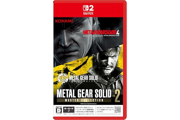 METAL GEAR SOLID : MASTER COLLECTION Vol.2 -Switch2