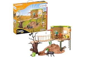 シュライヒ(Schleich) ワイルドライフ ジャングルベースキャンプ 42507