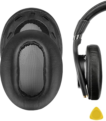 Amazon | MDR-1AM2 イヤーパッド 交換用 プロテインレザー