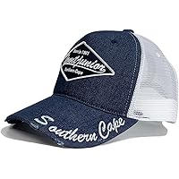【デニムティアーズ】メッシュキャップ　ブラック　刺繍 UNITED ARROWS & SONS（ユナイテッドアローズアンドサンズ）の