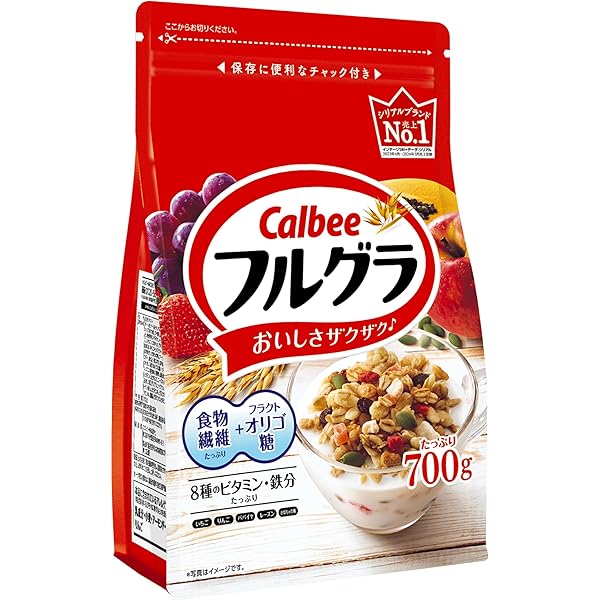 Amazon.co.jp: カルビー フルグラ トロピカルココナッツ 600g×6