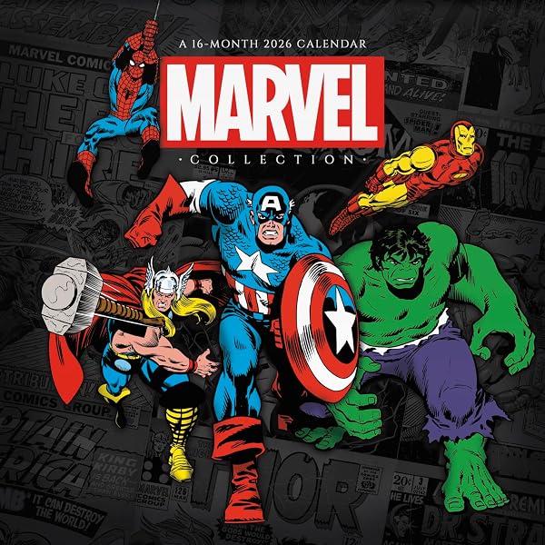 Amazon | 2026年アベンジャーズ壁掛けカレンダー | Trends