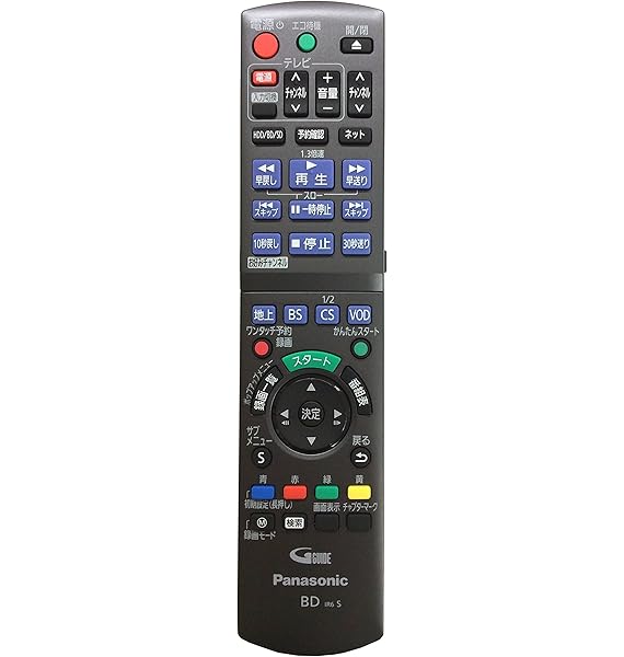 Amazon Co Jp Panasonic ブルーレイディスクレコーダー用リモコン N2qayb 家電 カメラ