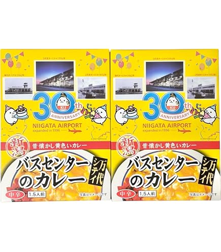 Amazon.co.jp: バスセンターのカレー 新潟 昔懐かし黄色いカレー 220g