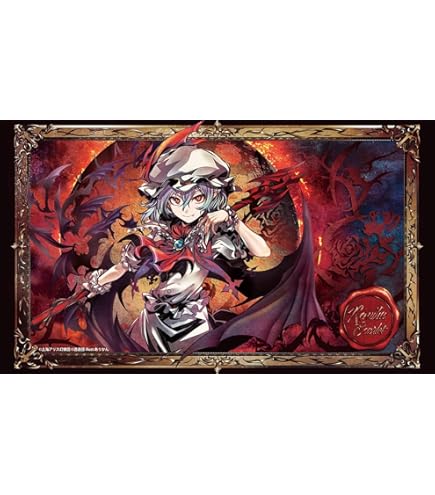 Amazon.co.jp: 逸遊団 カードゲームプレイマット ☆『咲夜・レミリア