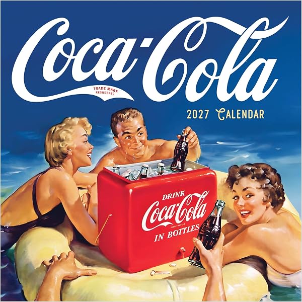 Amazon.co.jp: Cal 2026- コーラ:ヴィンテージノスタルジアウォール